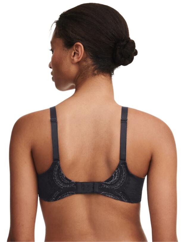 Chantelle Mystic Dream T-Shirt Bra Black / Silver Lurex