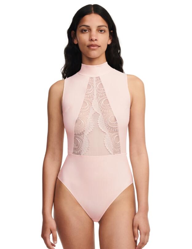 Chantelle Mystic Dream Bodysuit Taffeta Pink