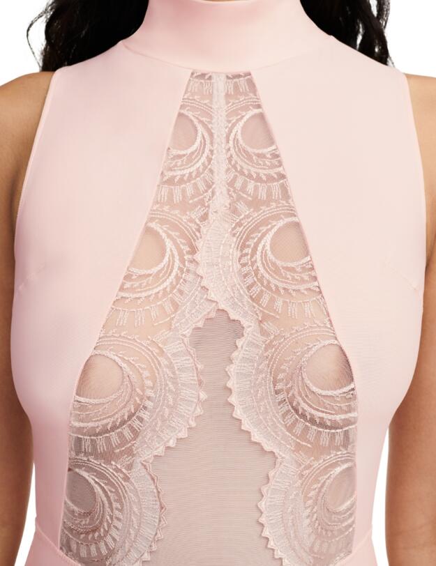 Chantelle Mystic Dream Bodysuit Taffeta Pink