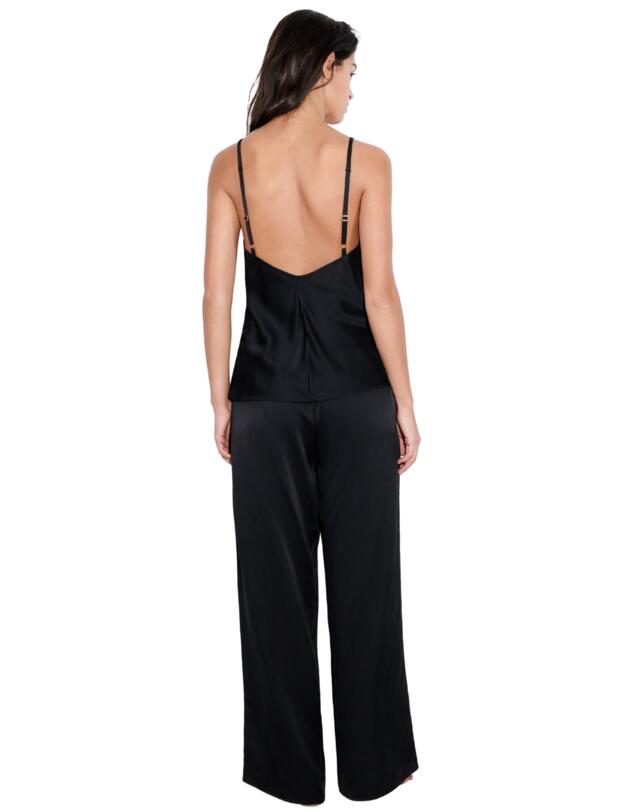 Chantelle Mystic Dream Camisole Top Black / Silver Lurex