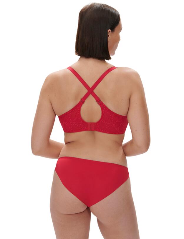 Simone Perele Comete Structured Wireless Bra Ruby Pink 