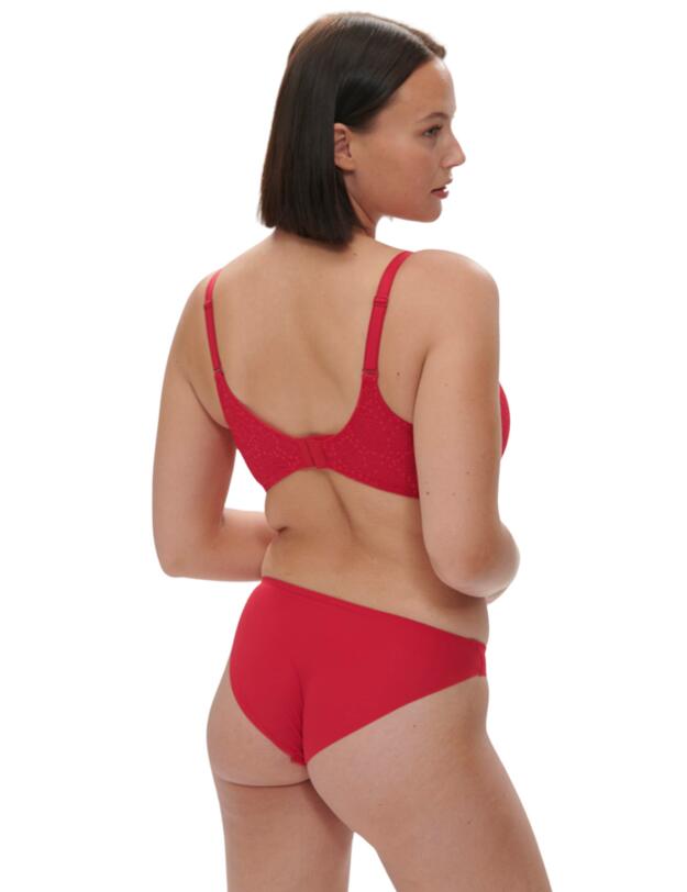 Simone Perele Comete Structured Wireless Bra Ruby Pink 