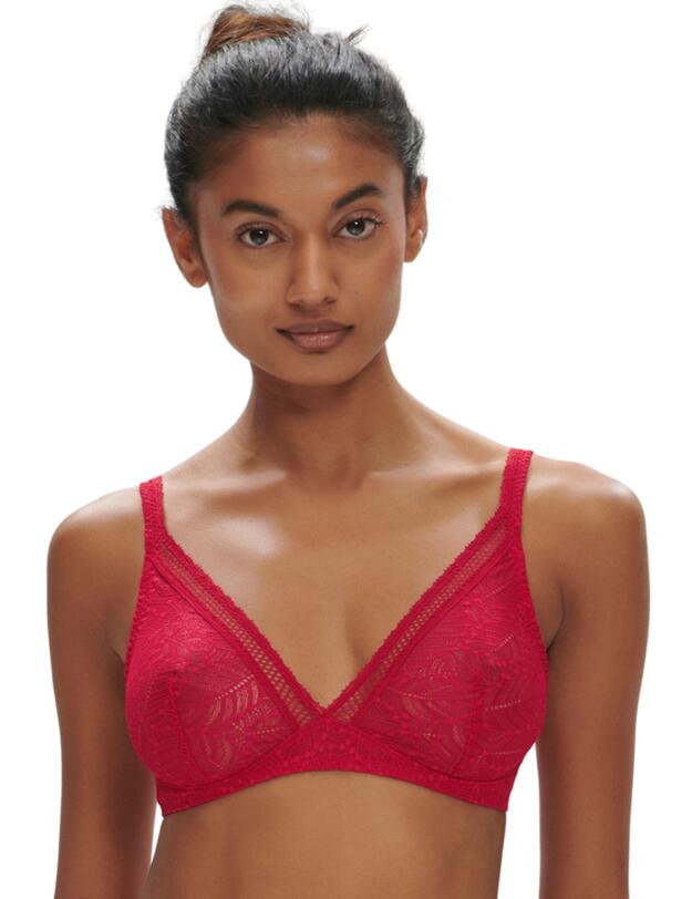 Simone Perele Comete Structured Wireless Bra Ruby Pink 