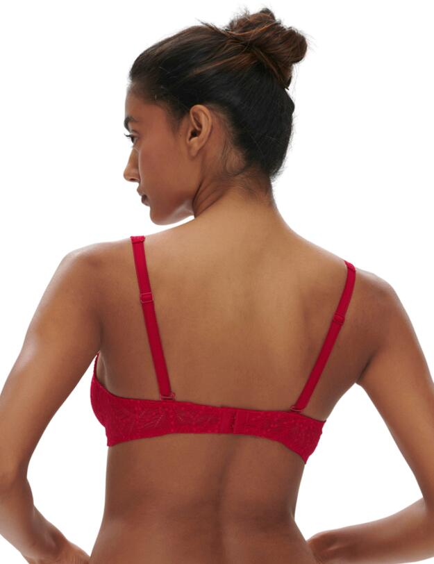 Simone Perele Comete Structured Wireless Bra Ruby Pink 