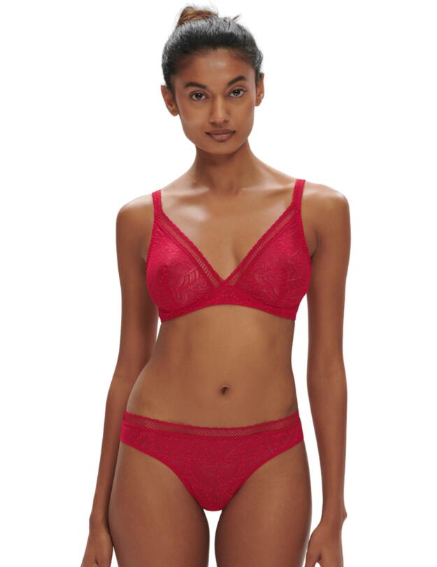 Simone Perele Comete Structured Wireless Bra Ruby Pink 