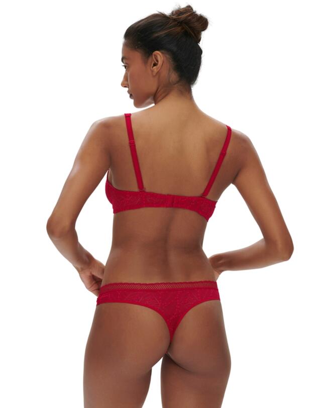 Simone Perele Comete Tanga Brief Ruby Pink 