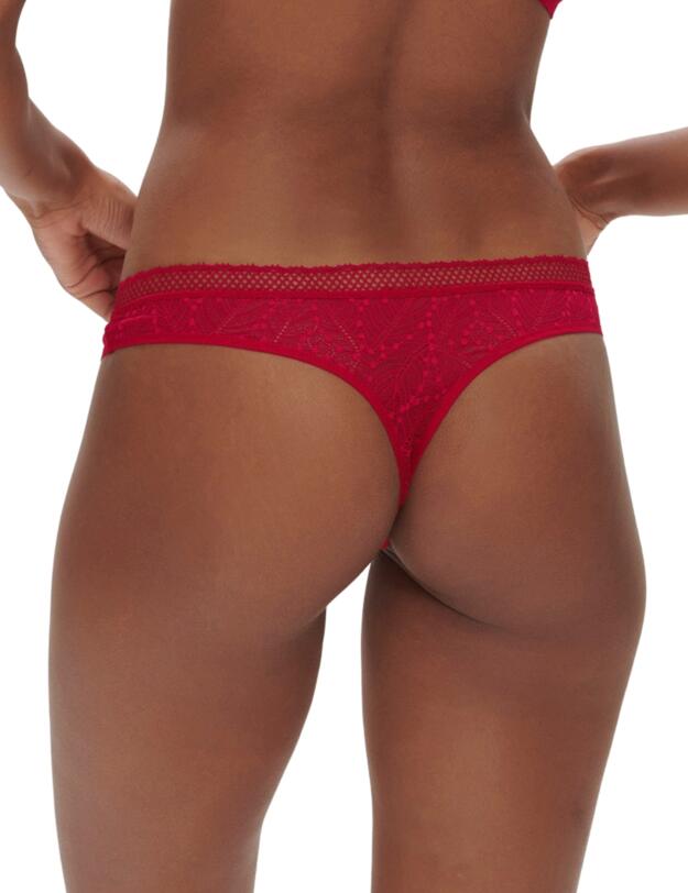 Simone Perele Comete Tanga Brief Ruby Pink 