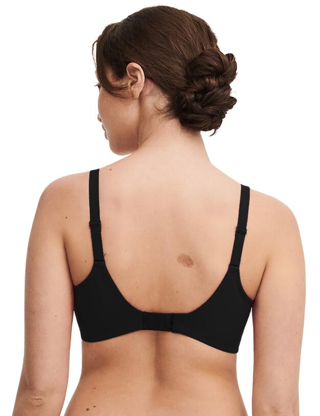 Chantelle Floral Touch Very Covering Bra Black