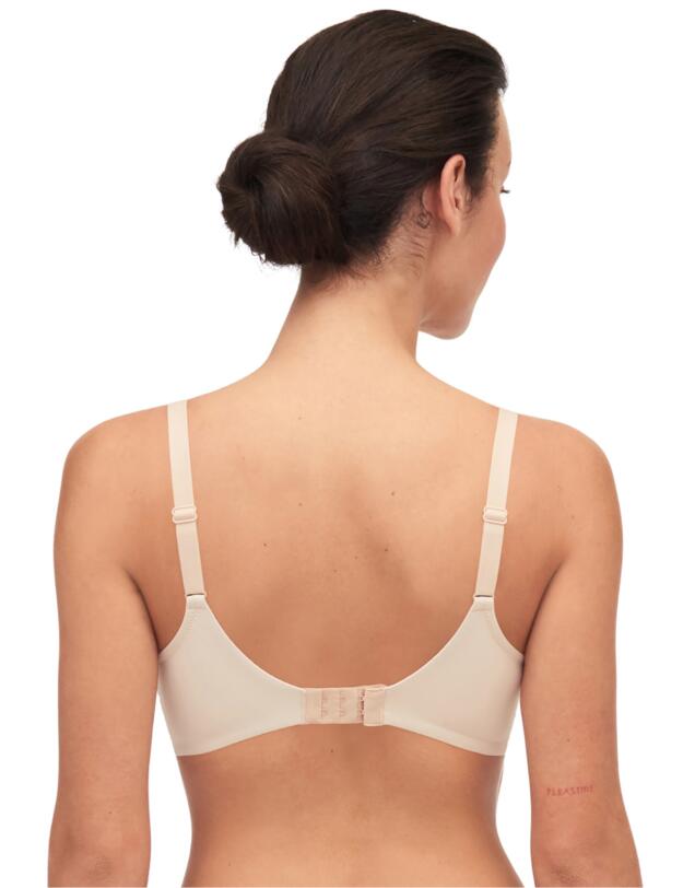 Chantelle Floral Touch Very Covering Bra Golden Beige