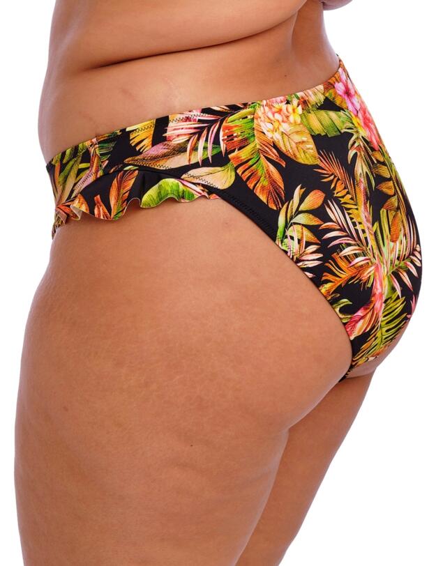 Elomi Tiger Valley High-Leg Bikini Brief Black