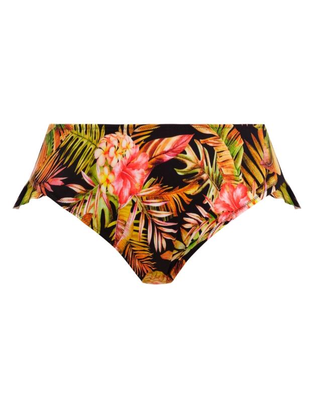 Elomi Tiger Valley High-Leg Bikini Brief Black