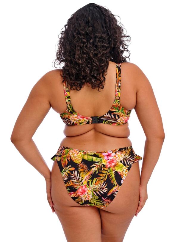 Elomi Tiger Valley High-Leg Bikini Brief Black
