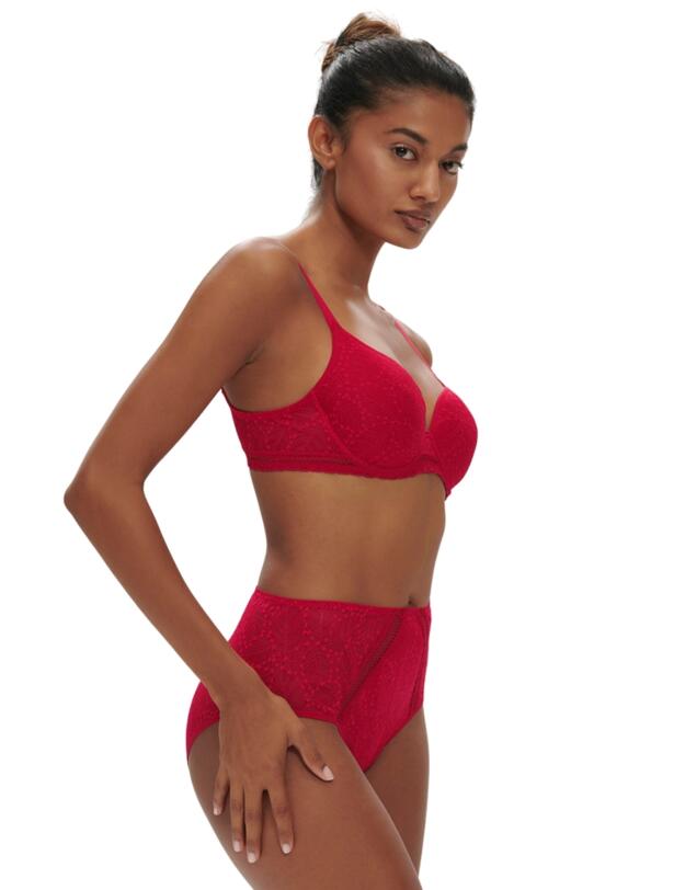 Simone Perele Comete Retro Brief Ruby Pink 