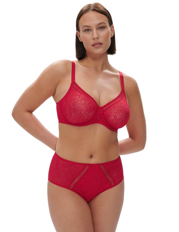 Simone Perele Comete Retro Brief Ruby Pink 