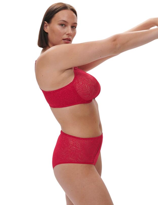 Simone Perele Comete Retro Brief Ruby Pink 