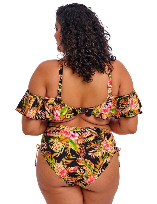  Elomi Tiger Valley Bikini Top Black