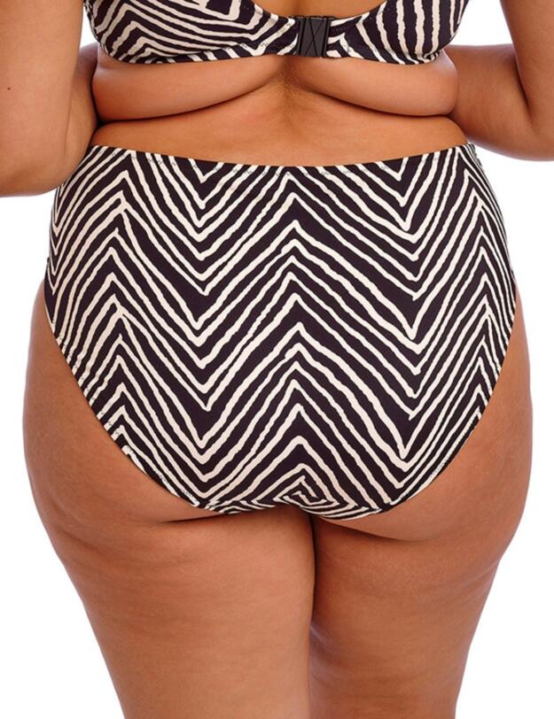Elomi Fiji Falls Mid-Rise Bikini Brief Black