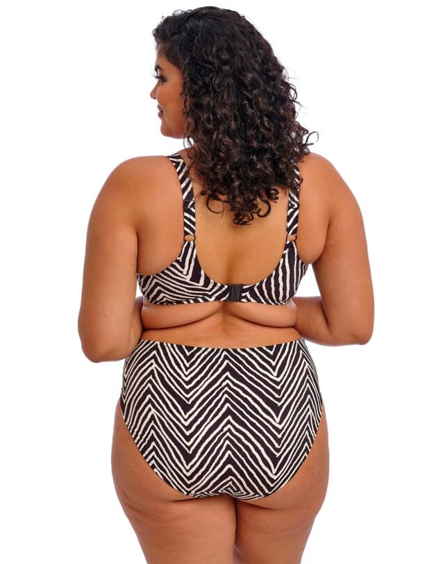 Elomi Fiji Falls Mid-Rise Bikini Brief Black