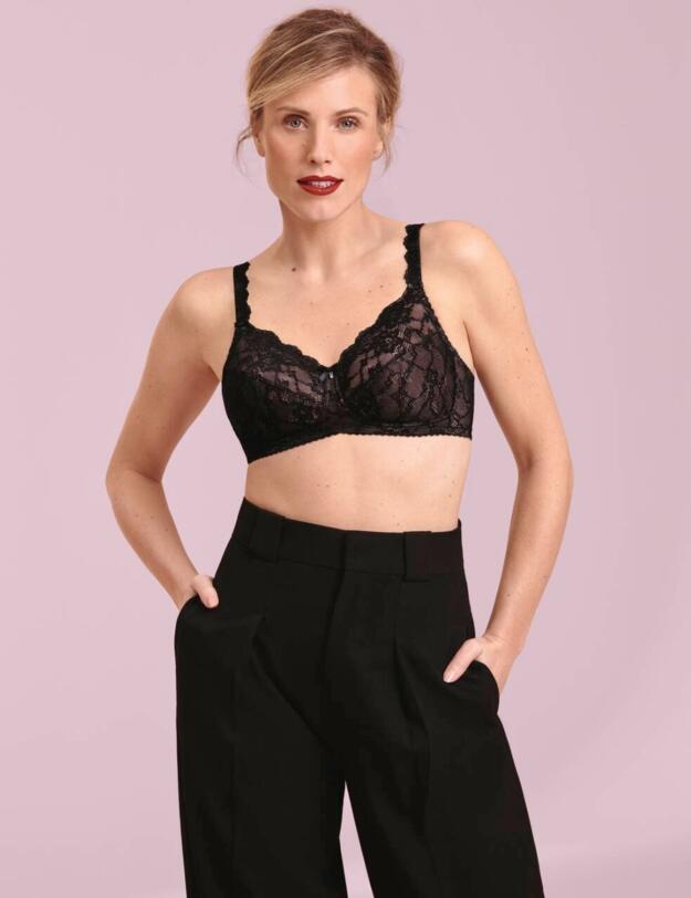 Anita Care Bobette Post-Mastectomy Bra Black