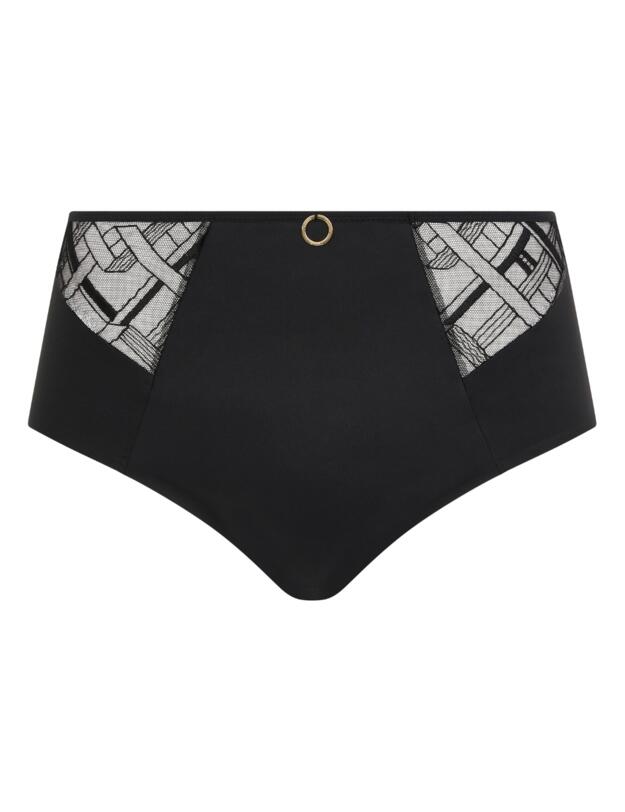Chantelle Graphic Support Full Brief Black 