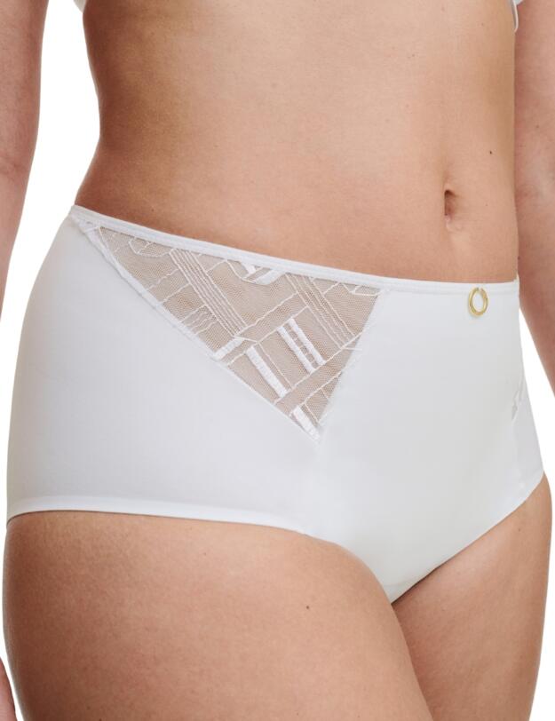 Chantelle Graphic Support Full Brief White 