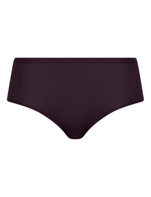 Chantelle Soft Stretch Shorty Brief Aubergine