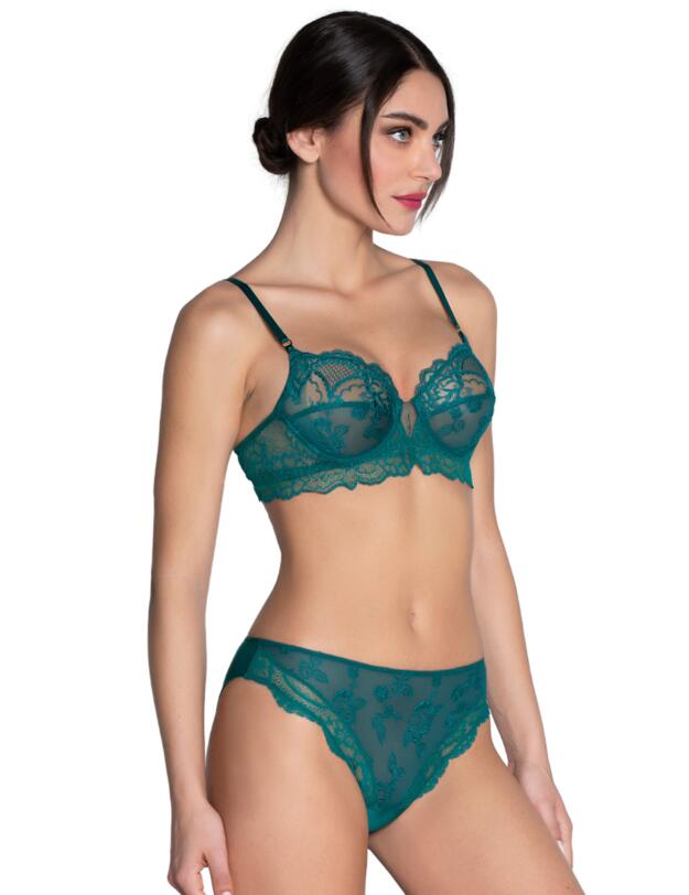 Lise Charmel Sublime En Dentelle Brief Vert Princesse