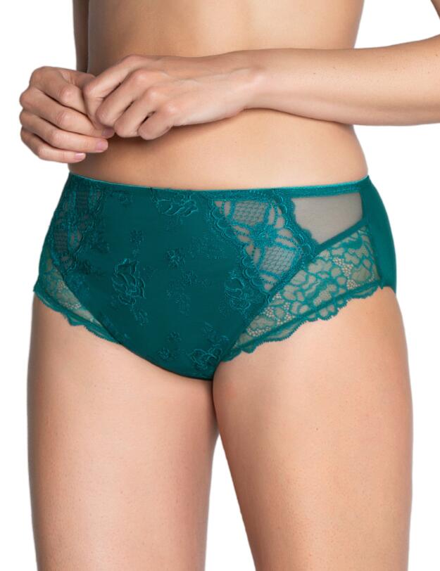Lise Charmel Sublime En Dentelle High Waisted Brief Vert Princesse