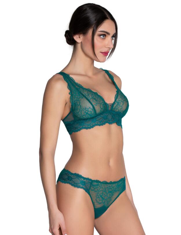 Lise Charmel Sublime En Dentelle Italian Brief Vert Princesse