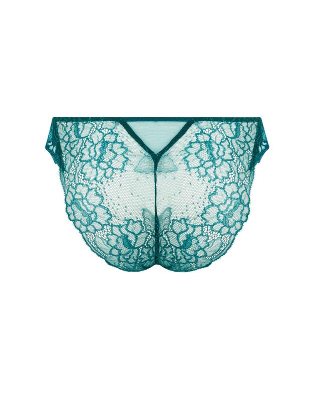 Lise Charmel Sublime En Dentelle Italian Brief Vert Princesse