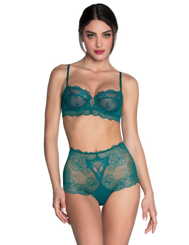 Lise Charmel Sublime En Dentelle Half Cup Bra Vert Princesse