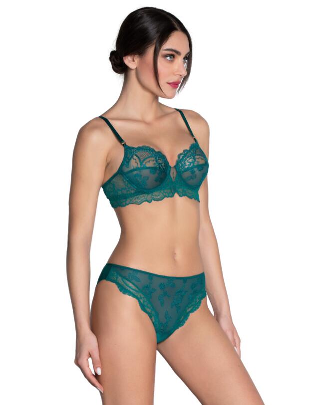 Lise Charmel Sublime En Dentelle Full Cup Bra Vert Princesse