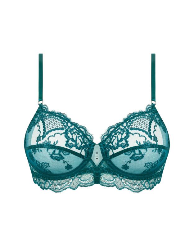 Lise Charmel Sublime En Dentelle Full Cup Bra Vert Princesse