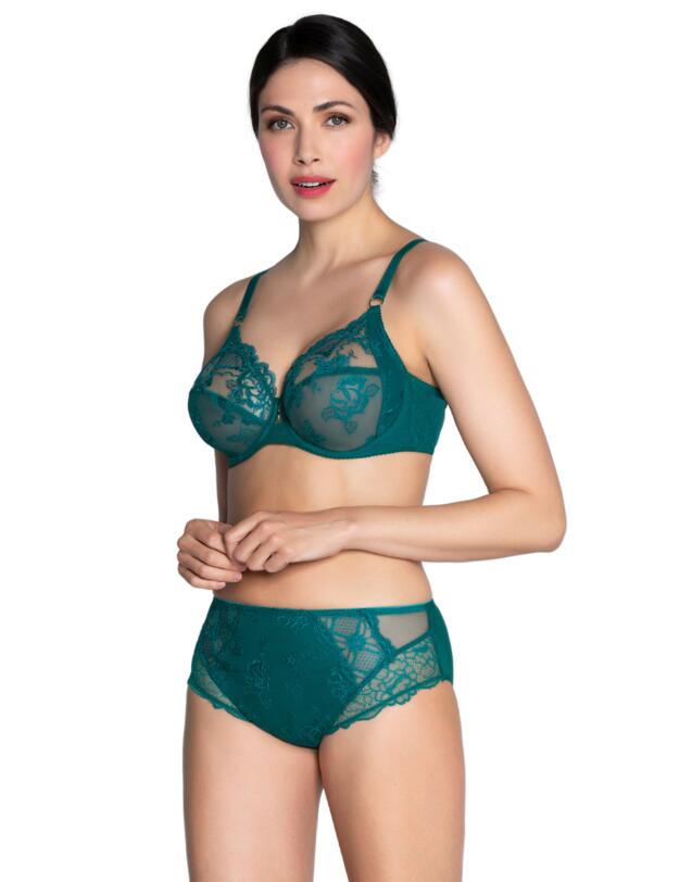 Lise Charmel Sublime En Dentelle 3 Part Full Cup Bra Vert Princesse