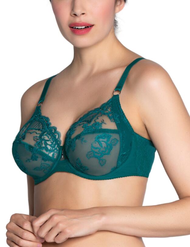 Lise Charmel Sublime En Dentelle 3 Part Full Cup Bra Vert Princesse