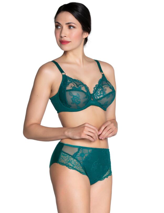 Lise Charmel Sublime En Dentelle 3 Part Full Cup Bra Vert Princesse