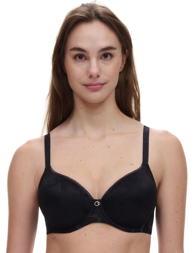 Chantelle Intrigue T-shirt Bra Black 