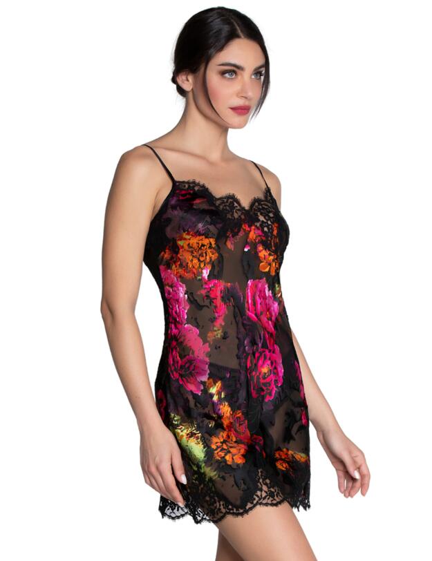 Lise Charmel Floraison Passion Night Dress Safran Rose