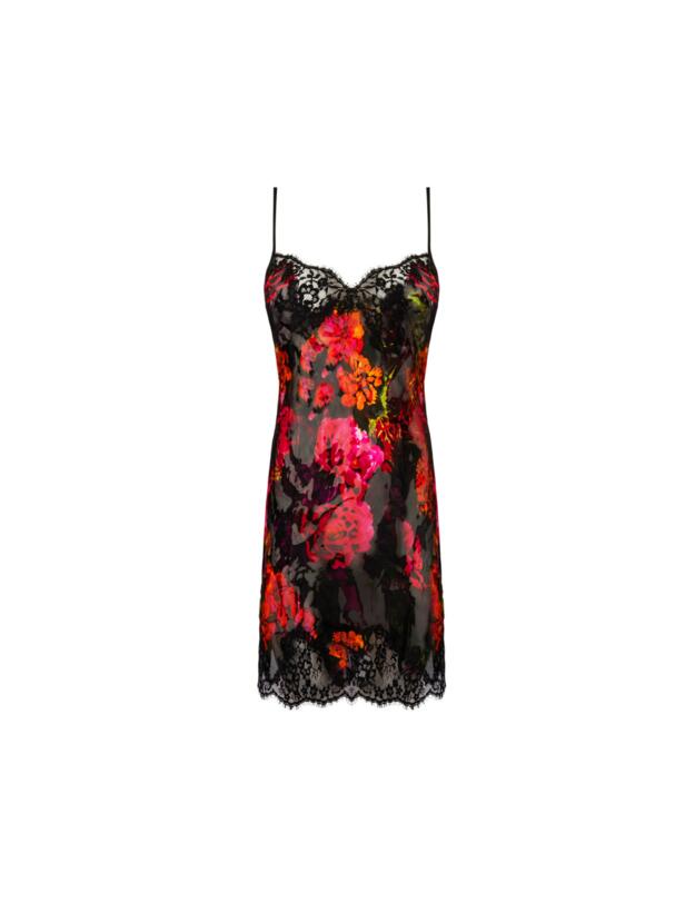 Lise Charmel Floraison Passion Night Dress Safran Rose