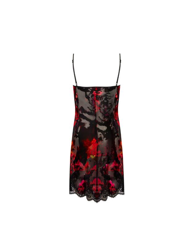 Lise Charmel Floraison Passion Night Dress Safran Rose