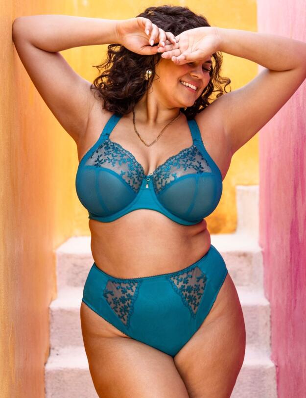 Elomi Zarla Underwired Bra Ocean Depths