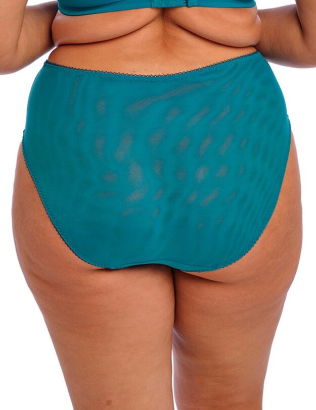 Elomi Zarla High Leg Brief Ocean Depths