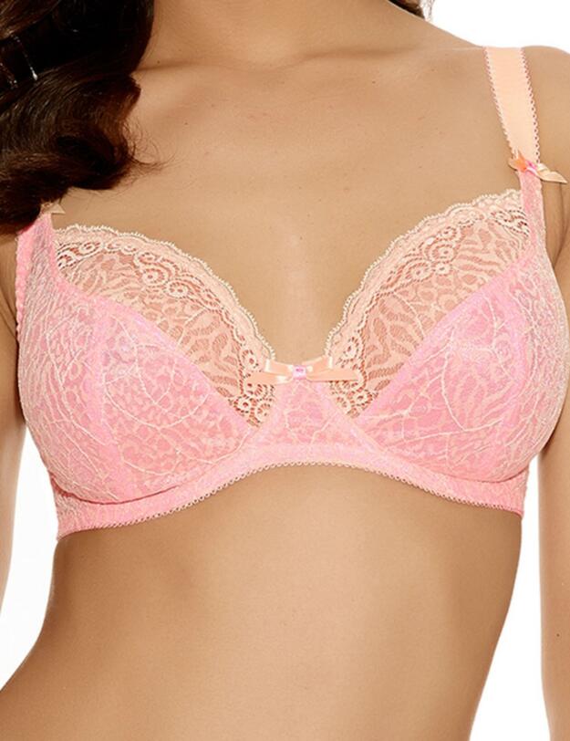 1661 Freya Icon Plunge Balcony Bra Milkshake - 1661 Balcony Bra