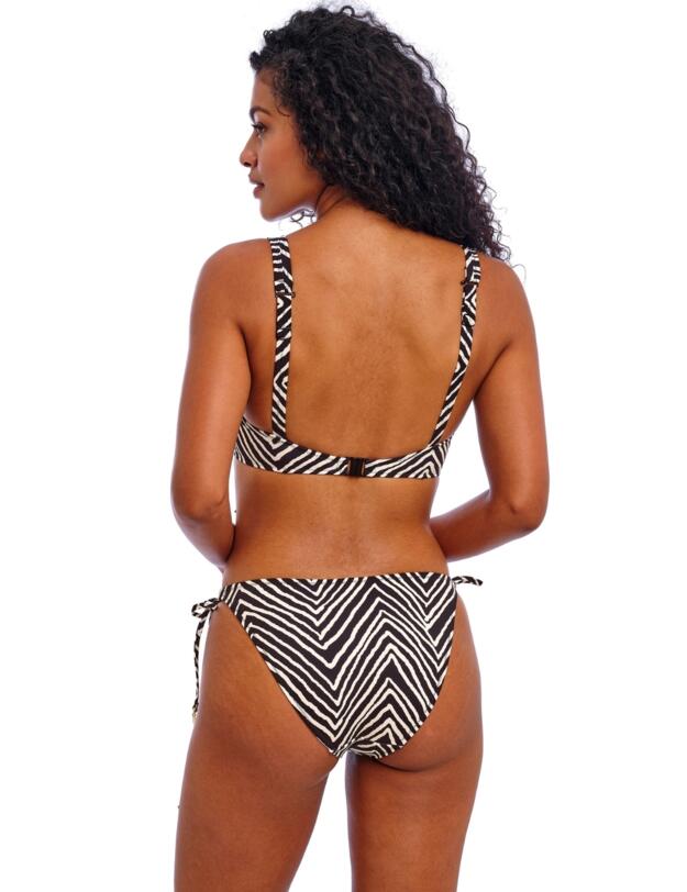 Freya Fiji Falls Tie Side Bikini Brief Black