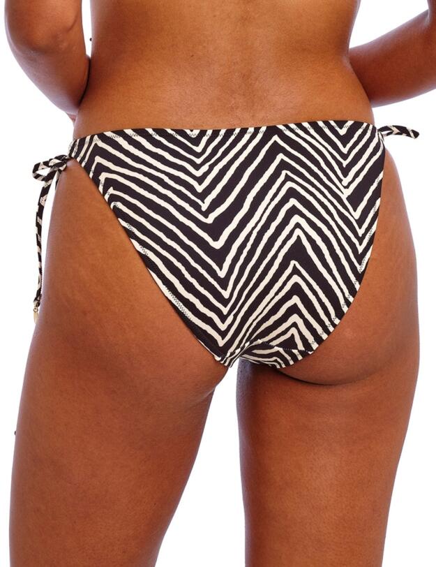 Freya Fiji Falls Tie Side Bikini Brief Black