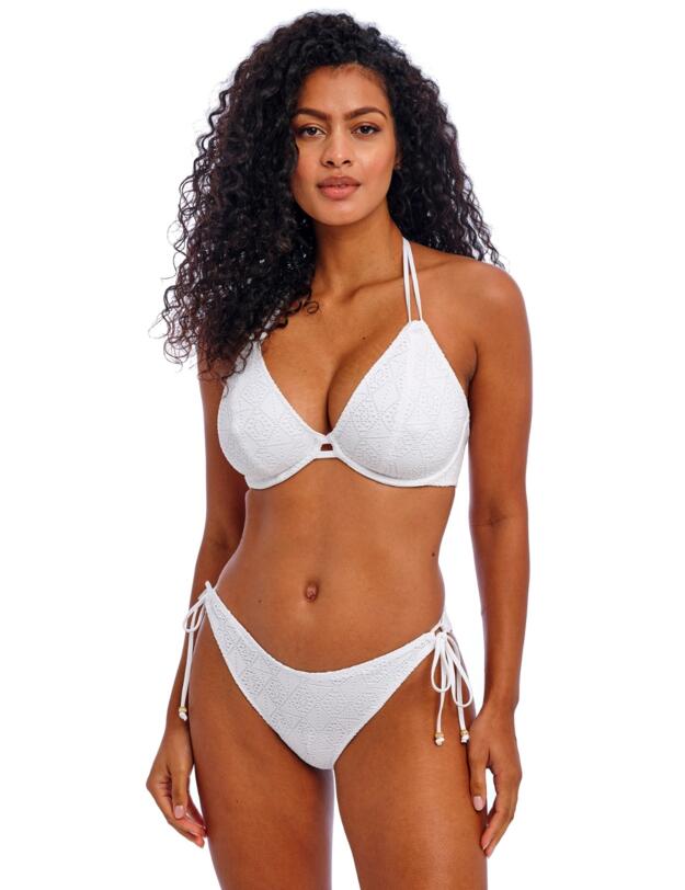 Freya Nomad Nights Halter Bikini Top White