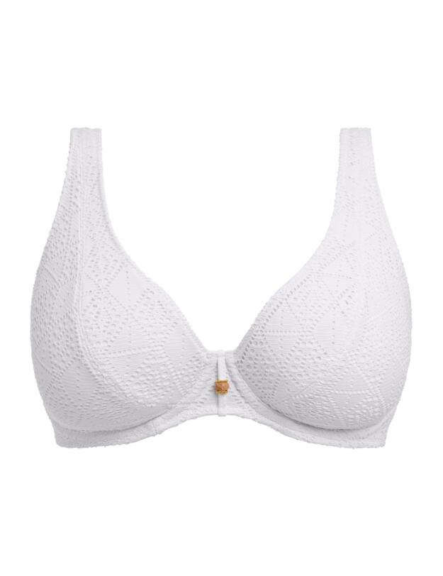 Freya Nomad Nights High Apex Bikini Top White