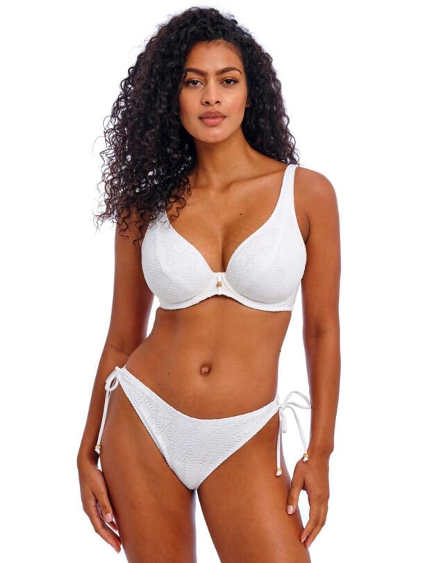 Freya Nomad Nights High Apex Bikini Top White