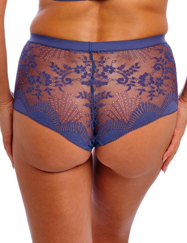 Wacoal Sensu Lace Short Brief Dark Azure 