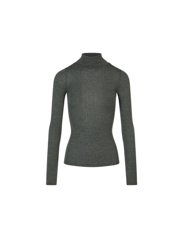 Chantelle Thermo Comfort Turtle Neck T-Shirt Slate Grey